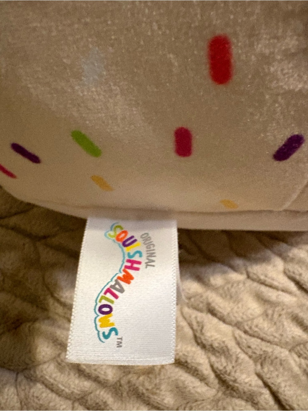 Squishmallows Happy Birthday Cupcake Plush Bag Stuffer - Picture 3 of 3